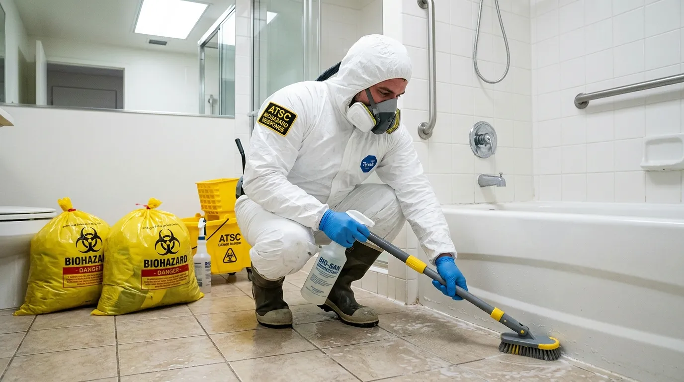 Decontamination equipment deployed for Blood Cleanup in El Paso